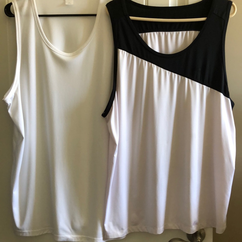 (2) Men’s Silky Tanks Unisex